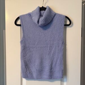 Pink Rose Soft Lilac Cowl Neck Sweater